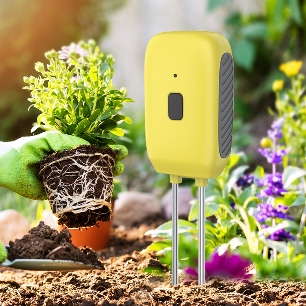 Rugged Outdoor Digital Soil PH Meter – IPX5 Waterproof, Portable & Fast